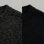 Antes y después: jersey negro con pelo de mascota frente al mismo jersey limpio tras lavarlo con Pawzero